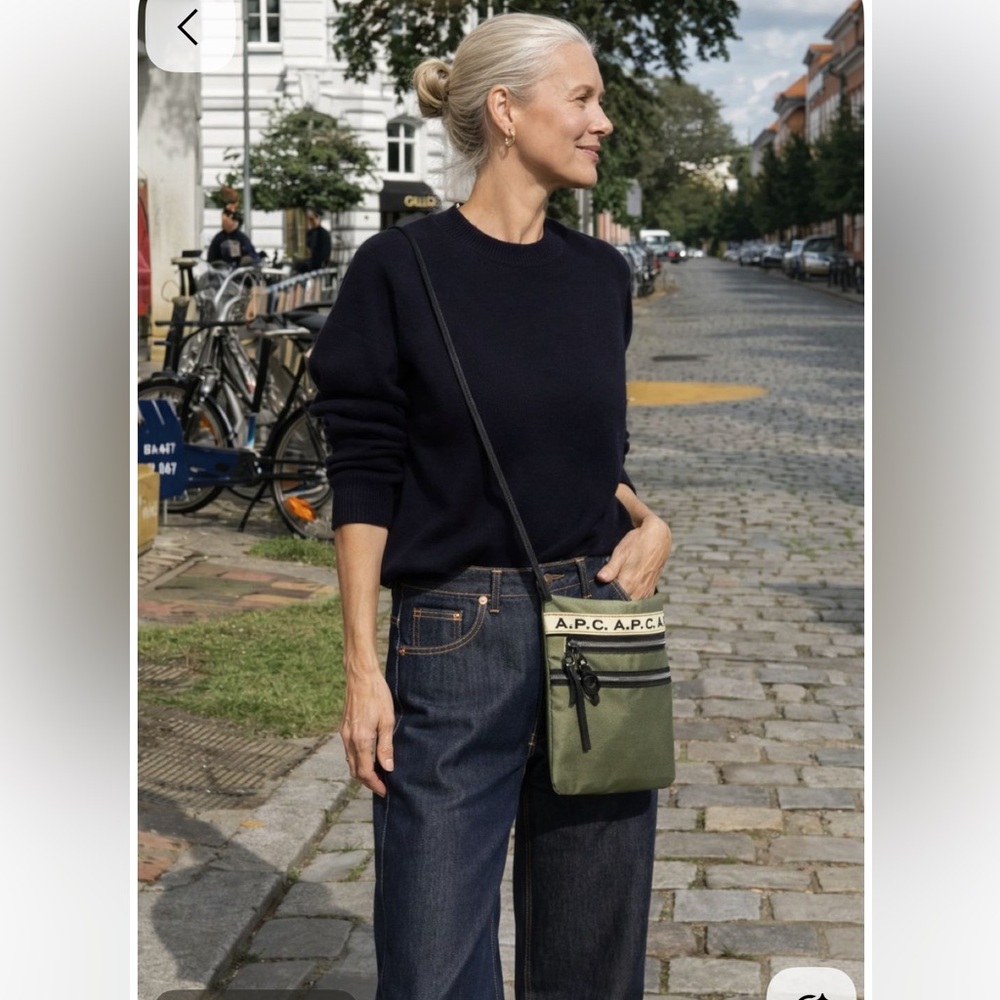 A.P.C. Crossbody Bag Repeat Neck Pouch NWT